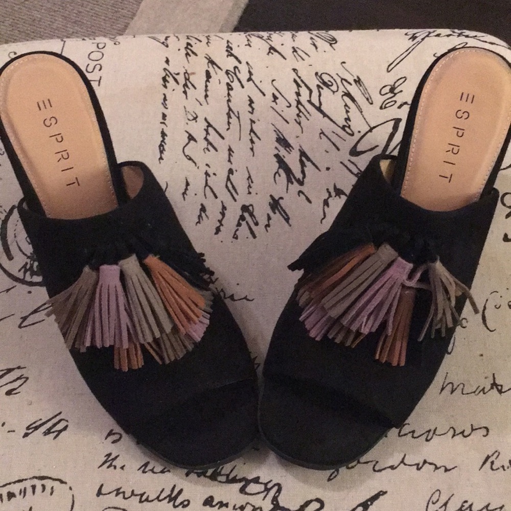 Esprit tassel high heels sandals
